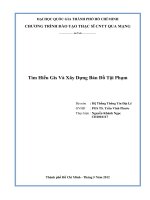 Tìm Hiểu Gis Và Xây Dựng Bản Đồ Tội Phạm