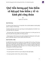 Quỹ tiền lương,quỹ bảo hiểm xã hội,quỹ bảo hiểm y tế và kinh phí công đoàn (1) 
