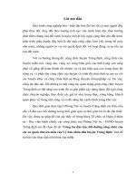 Công tác đào tạo, bồi dưỡng công chức của các cơ quan chuyên môn của uỷ ban nhân dân huyện tràng định 