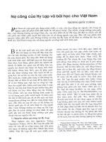 Nợ công của hy lạp và bài học cho việt nam 