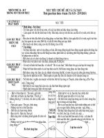 Giáo án chủ đề 2 Bé và các bạn