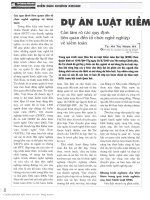 Dự án luật kiểm toán độc lập cần làm rõ các quy định liên quan đến tổ chức nghề nghiệp về kiểm toán 