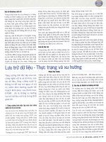 Lưu trữ dữ liệu   thực trạng và xu hướng 