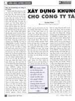 Xây dựng khung pháp lý mới cho công ty tài chính 