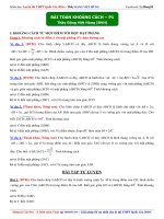 khoảng cách trong không gian p1 