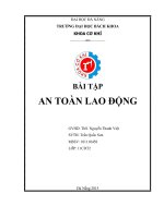 Báo Cáo An Toàn Lao Động Cơ Điện Tử BKĐN
