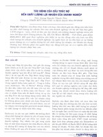 Tác động của cấu trúc nợ đến chất lượng lợi nhuận của doanh nghiệp 