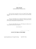 Một số phương pháp lặp và điếm bất động 