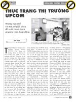 Thực trạng thị trường UPCOM   những hạn chế và một số giải pháp đề xuất hoàn thiện phương thức hoạt động 