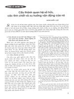 Cấu thành quan hệ sở hữu, các tính chất và xu hướng vận động của nó 