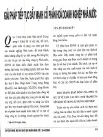 Giải pháp tiếp tục đẩy mạnh cổ phần hóa doanh nghiệp nhà nước 