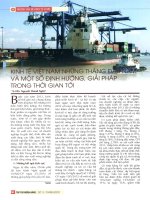 Kinh tế việt nam những tháng đầu năm và một số định hướng, giải pháp trong thời gian tới 