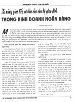 Kỹ năng giao tiếp cơ bản của án bộ giao dịch trong kinh doanh ngân hàng 