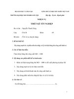 Xây dựng mạch đo và phần mềm thu thập, xử lý tín hiệu băng thử công suất bánh xe (word + bản vẽ)