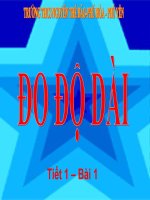 Bài giảng vật lý 6 bài 1 đo độ dài thao giảng (14) 