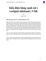 biến điệu băng cạnh sót ( vestigial sideband ) VSB  (1) 