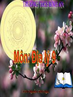 Bài giảng địa 9 phát triển tổng hợp kinh tế và bảo vệ tài nguyên môi trường biển đảo (2) 