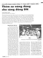 Chuyển DNNN sang công ty TNHH một thành viên thêm sự năng động cho cộng đồng doanh nghiệp 