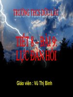 Bài giảng vật lý lớp 6 tham khảo lực đàn hồi (8) 