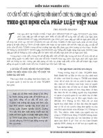 Cơ cấu tổ chức và quản trị điều hành tổ chức tài chính qui mô nhỏ theo quy định của pháp luật việt nam 