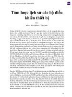 Tóm lược lịch sử các bộ điều khiển thiết bị 