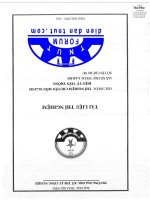tài liệu thí nghiệm điện tử viễn thông