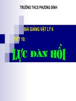 Bài giảng vật lý lớp 6 tham khảo lực đàn hồi (30) 