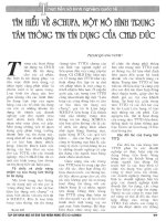 Tìm hiểu về schufa một mô hình trung tâm thông tin tín dụng của CHLB đức 