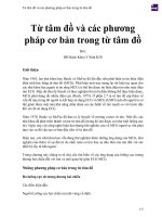 Từ tâm đồ và các phương pháp cơ bản trong từ tâm đồ 