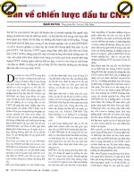 Bàn về chiến lược đầu tư công nghệ thông tin 