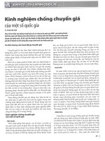 Kinh nghiệm chống chuyển giá của một số quốc gia 