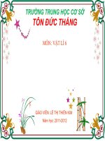 Bài giảng vật lý lớp 6 thao giảng bài 6 trọng lực, hai lực cân bằng (19) 