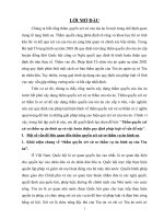 Thẩm quyền xétxử sơ thẩm vụ án hình sự và việc hoàn thiện quy định pháp luật về vấn đề này