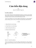 Cảm biến điện dung 