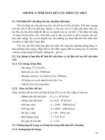 CHƯƠNG 5: TÍNH TOÁN KẾT CẤU THÉP CẦU TRỤC