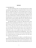 Các biện pháp quản lý nhằm nâng cao chất lượng dạy học ở các trường THPT huyện Việt Yên - tỉnh Bắc Giang