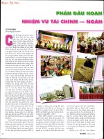 Phấn đấu hoàn thành thắng lợi nhiệm vụ tài chính   ngân sách nhà nước năm 2009 