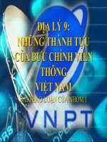 Bài giảng địa lý 9 giao thông vận tải và bưu chính viễn thông (39) 