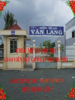 Dạy dự giờ môn Toán lớp 1