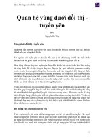 Quan hệ vùng dưới đồi thị   tuyến yên 