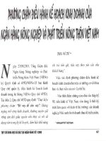 Phương châm điều hành kế hoạch kinh doanh của ngân hàng nông nghiệp và phát triển nông thôn 