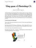 Tổng quan về photoshop CS 