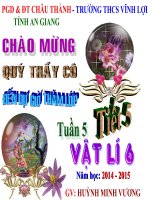 Bài giảng vật lý 6 khối lượng và đo khối lượng (6) 