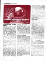 Bảo mật bằng các kỹ thuật cao 