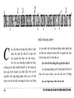 Ứng dụng phần mềm excel để lựa chọn danh mục dự án đầu tư 