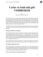 Corba và trình môi giới VISIBROKER 