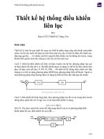 Thiết kế hệ thống điều khiển liên lục 