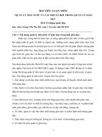 QUẢN LÝ NHÀ NƯỚC VÀ VAI TRÒ XÃ HỘI TRONG QUẢN LÝ GIÁO DỤC