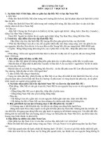 đề cương ôn tập học kì 2 địa 7