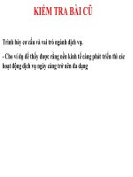 Bài giảng địa lý 9 giao thông vận tải và bưu chính viễn thông (1) 